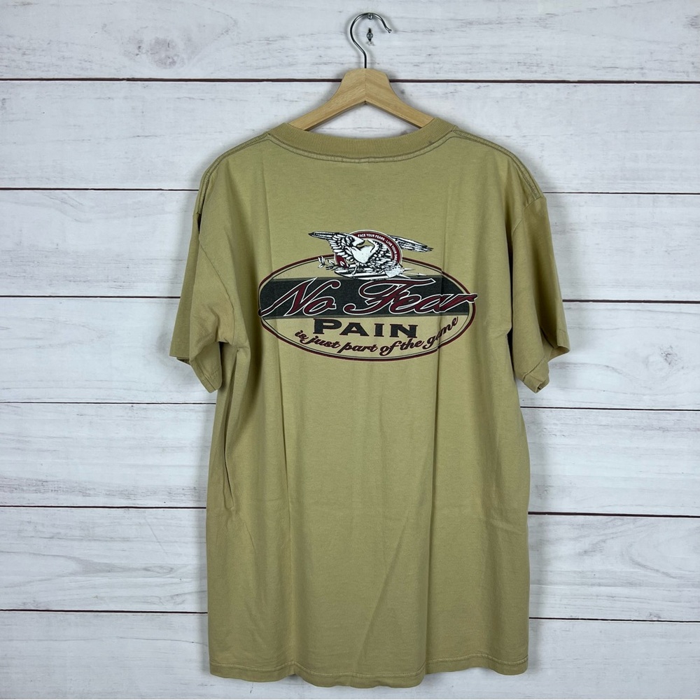 Vintage 90s No Fear T-Shirt Large